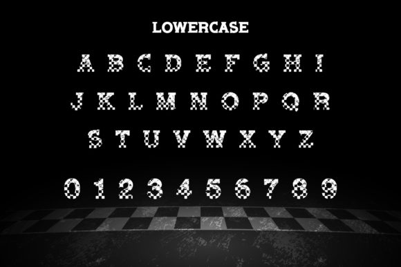 Master Racing Font preview 3
