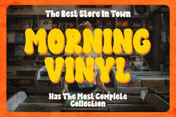 Master Retro Font preview 3