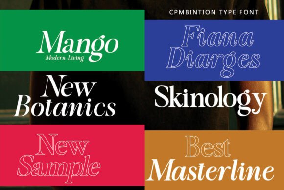 Master Serif Font preview 3