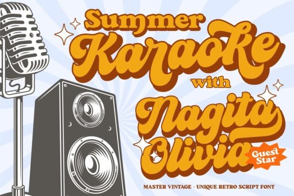 Master Vintage Font preview 3