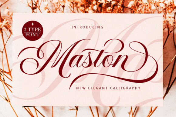 Maston Font preview 2