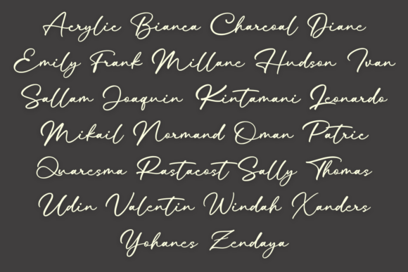 Matric Ralleah Font preview 3