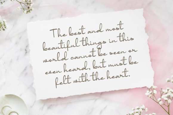 Adelia Signature Font preview 2