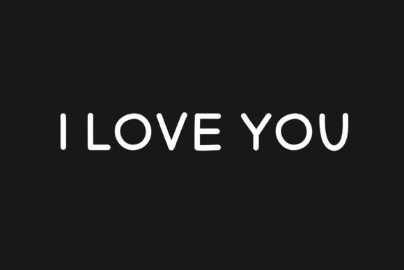 Maybe Font preview 3