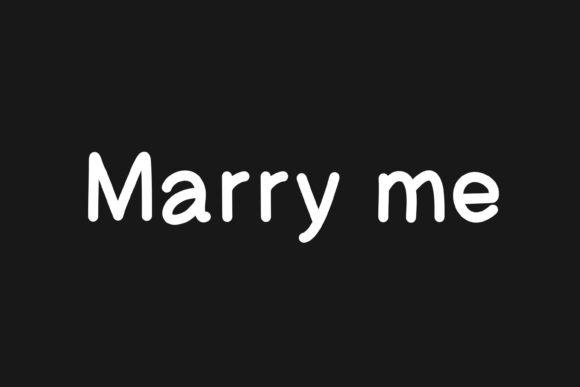 Maybe Font preview 4