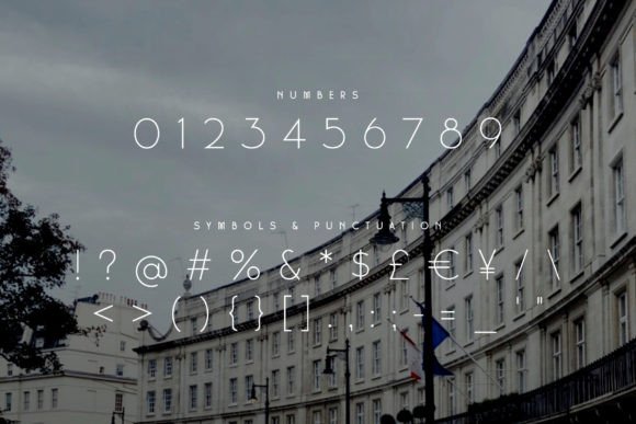 Mayfair Font preview 3