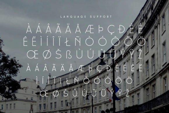Mayfair Font preview 4