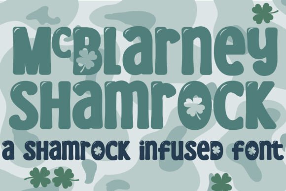 Mcblarney Shamrock Font