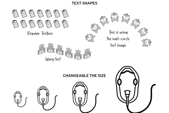 Medical Doodle Font preview 4