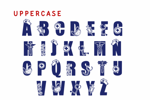 Medical Nurse Font preview 2