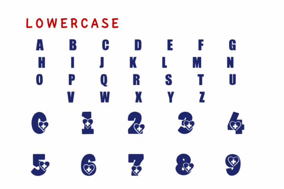 Medical Nurse Font preview 3