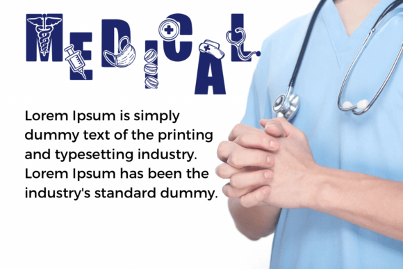 Medical Nurse Font preview 4
