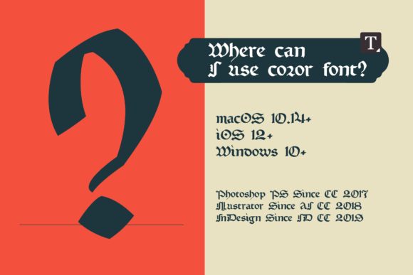 Medieval Knots Font preview 2