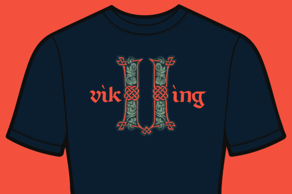 Medieval Knots Font preview 3