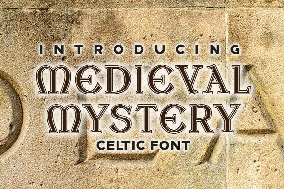 Medieval Mystery Font preview 2