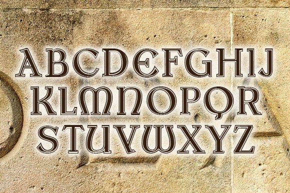 Medieval Mystery Font preview 3