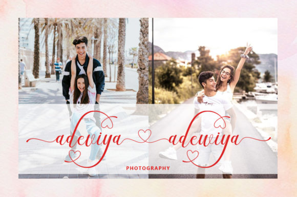 Adeviya Adewiya Font preview 3