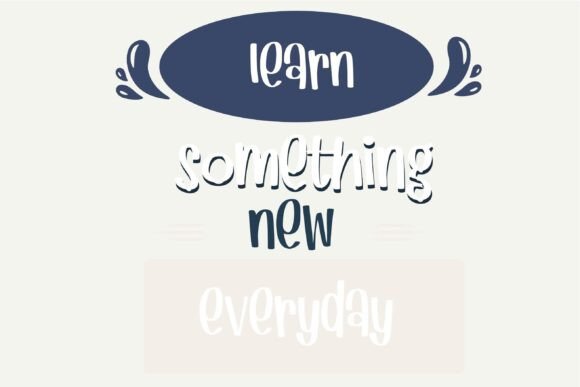Megavitamin Font preview 2