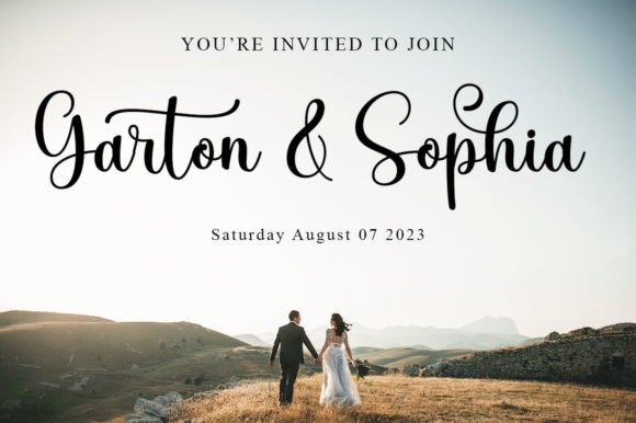 Meghan Font preview 3