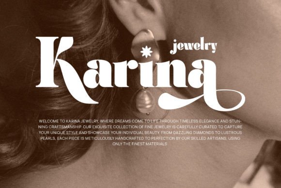 Megina Font preview 2