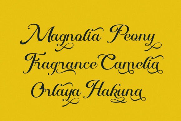 Melaghio Font preview 3