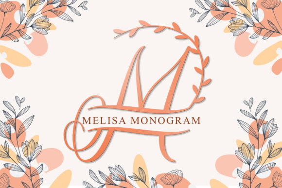 Melisa Monogram Font Font