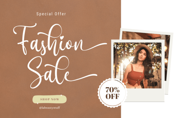 Melanie Font preview 4