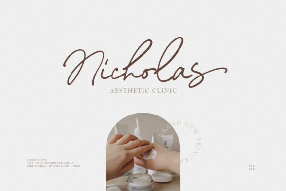 Mellodate Font preview 4