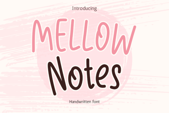 Mellow Notes Font