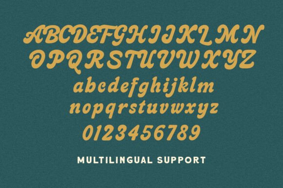 Melody Groove Font preview 4