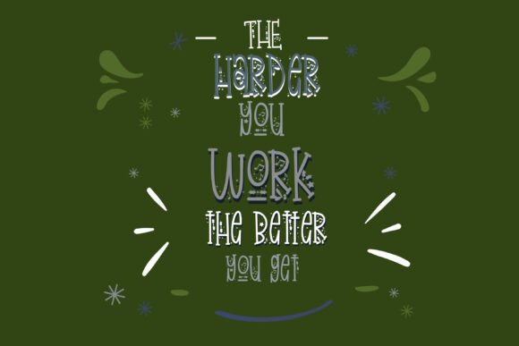 Melody Merry and Bright Font preview 3