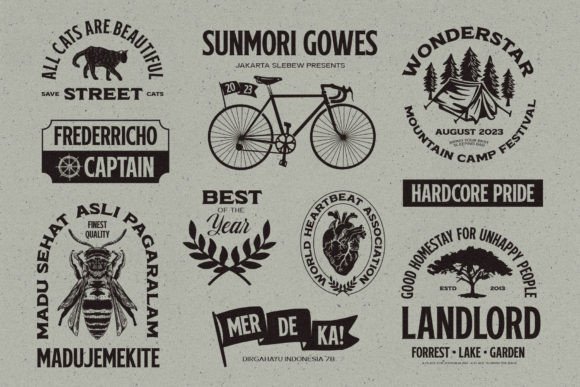 Melvins Font preview 2