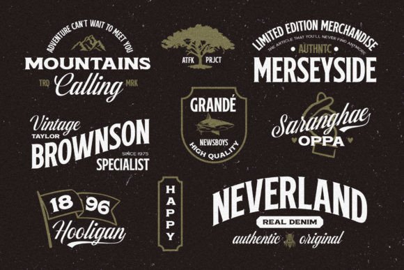 Melvins Font preview 3