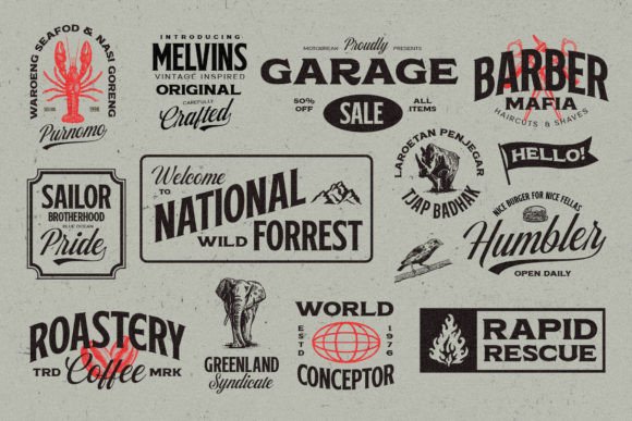 Melvins Font preview 4