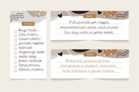 Memo Sketch Font preview 2