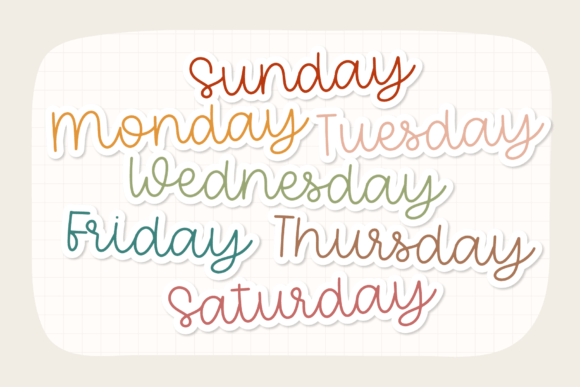 Memo Sketch Font preview 3