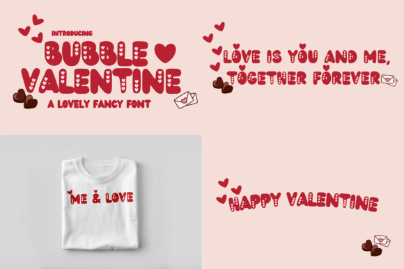 Bubble Collection Font preview 3