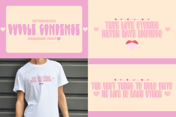 Bubble Collection Font preview 4