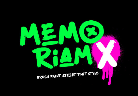 MemoriamX Font