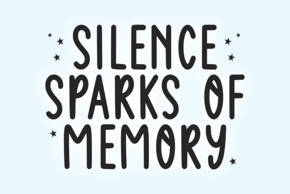 Memorial Minimalist Font preview 2