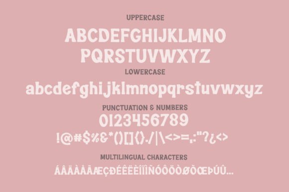 Memory Lane Font preview 3