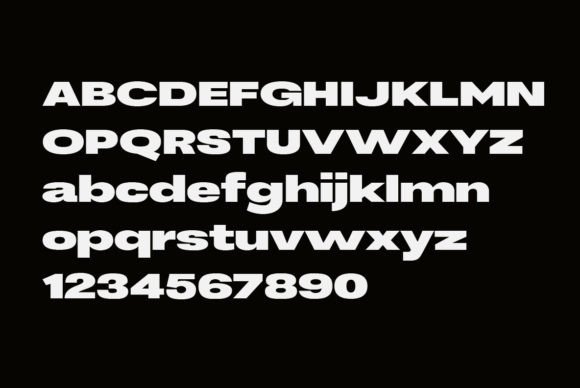 Menda Font preview 4