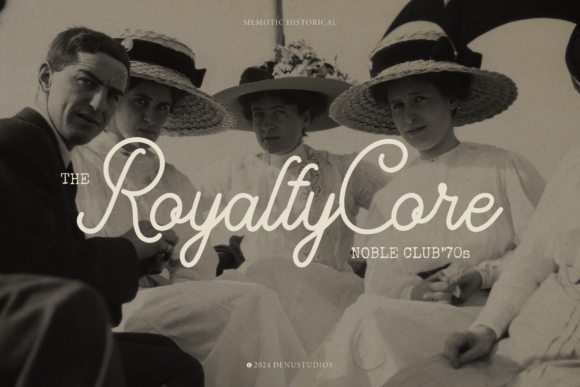Memotic Historical Font preview 3