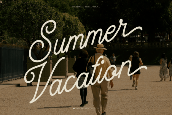 Memotic Historical Font preview 4