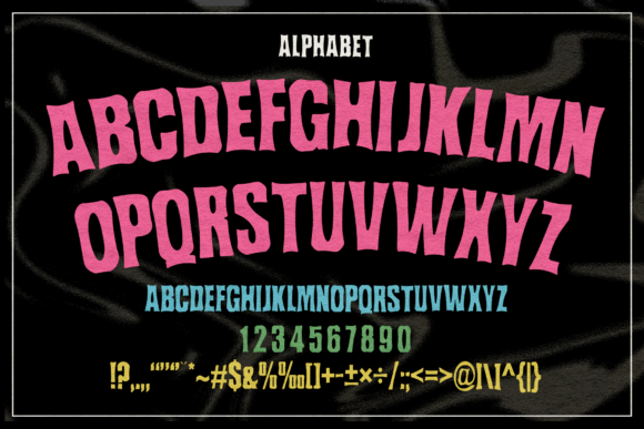 Menoreh Font preview 3