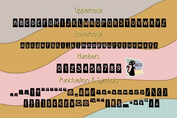 BlackBox Font preview 4