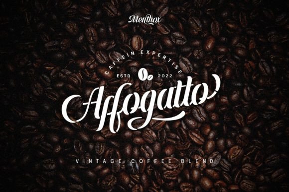 Menthox Font preview 4