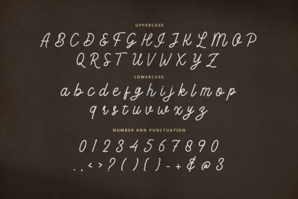 Meraline Font preview 4