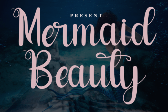 Mermaid Beauty Font
