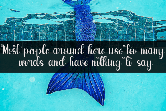 Mermaid Beauty Font preview 2